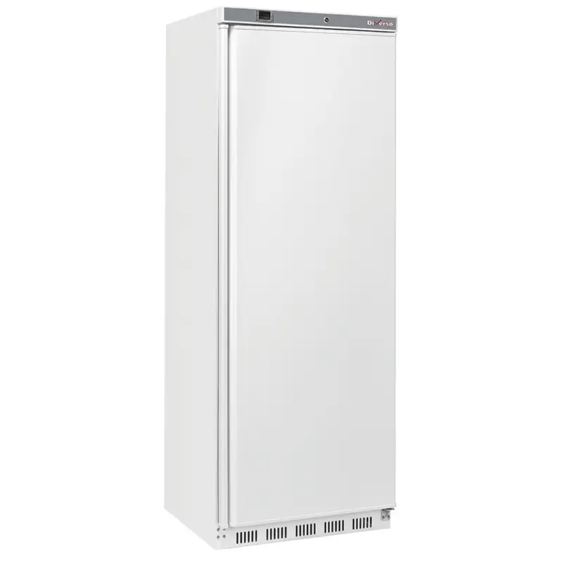 Aanbieding Diverso by Diamond Vrieskast | 400L | Grijs/RVS | -15°C/-22°C | Statisch | Wielen | 600x685x1890mm