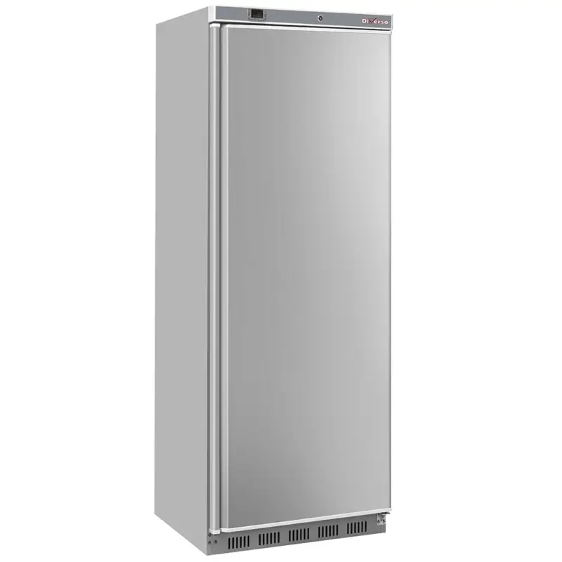 Diverso by Diamond Vrieskast | 400L | Grijs/RVS | -15°C/-22°C | Statisch | Wielen | 600x685x1890mm Nieuw