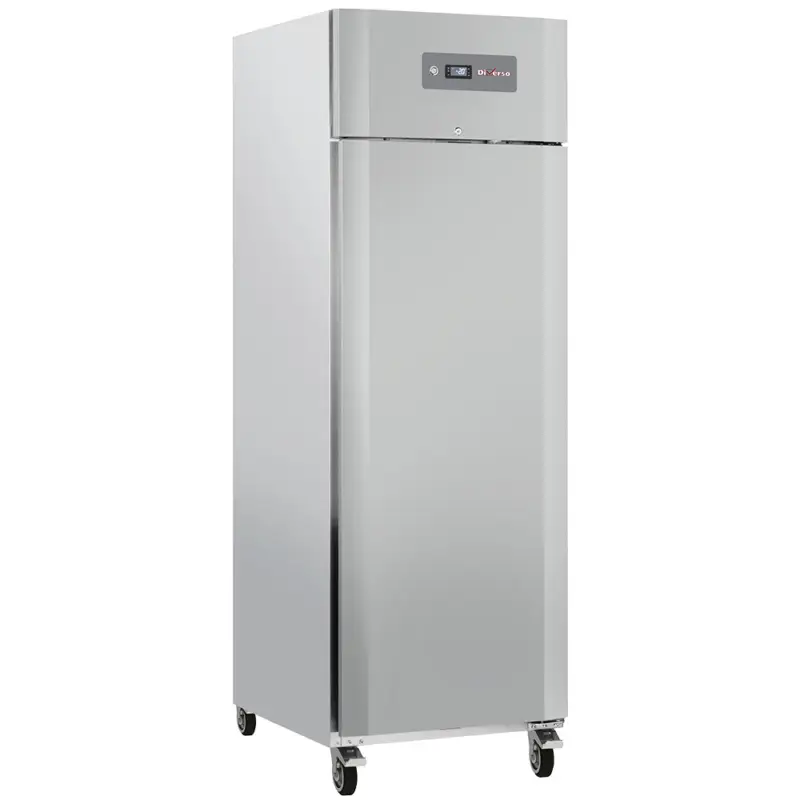 Beperkt Aanbod Diverso by Diamond Vrieskast | 700L GN 2/1 | RVS | -18°C/-22°C | Geventileerd | Wielen | 700x823x2045mm