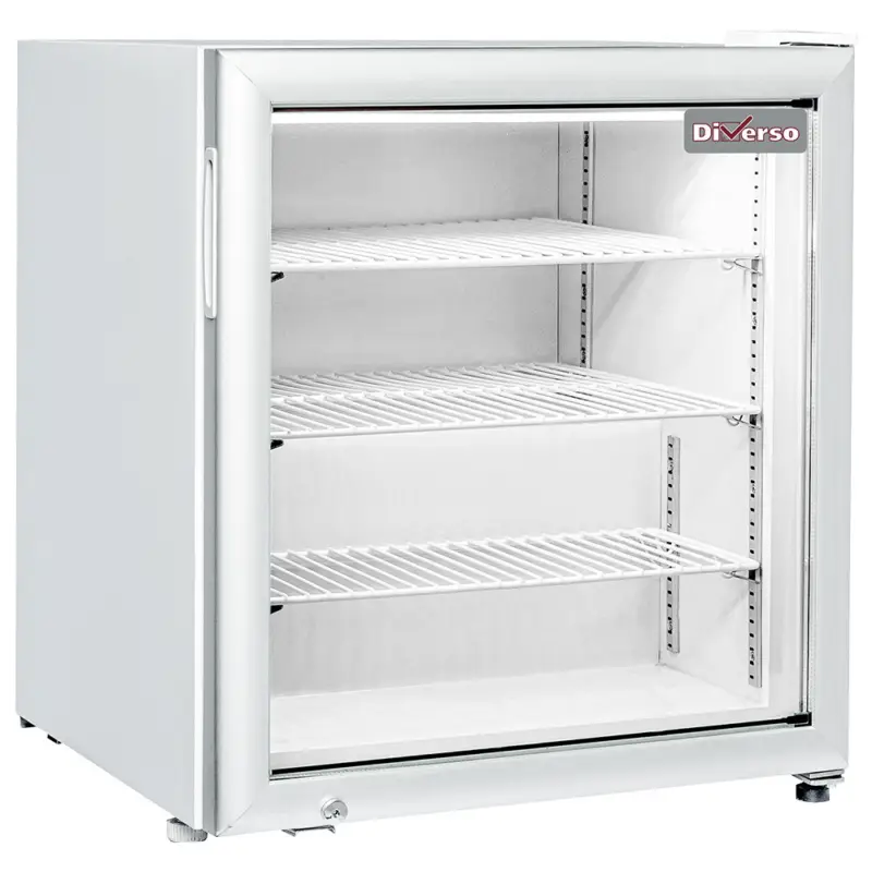 Diverso Mini Vrieskast | 90L | Wit | -12°c/-18°c | Statisch Merkproduct