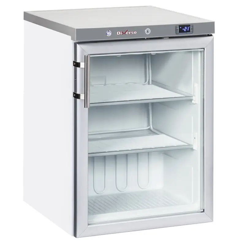 Diverso Vrieskast Compact | 200L | -15°c/-20°c | Wit Weekendaanbieding