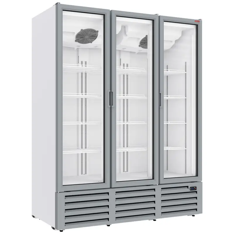 Diamond Drankenkoeling | DRINK LINE | 1455L | Wit/Grijs | +1°C/+9°C | Statisch + Ventilator | Draaideuren | Wielen | 1600x736x2050mm Superprijs