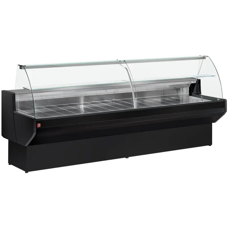 Bestel Nu Diamond Koeltoonbank | MOLINA | 0°C/+2°C | Geventileerd | Kantelruit | Gekoelde Reserve | 2500x910x1280mm
