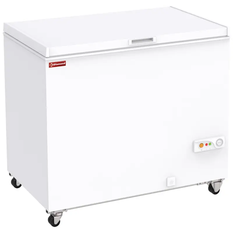 Diamond Vrieskist | Wit | 288L | -14°C/-24°C | Statisch | Klapdeksel | 984x720x845mm Gecertificeerd