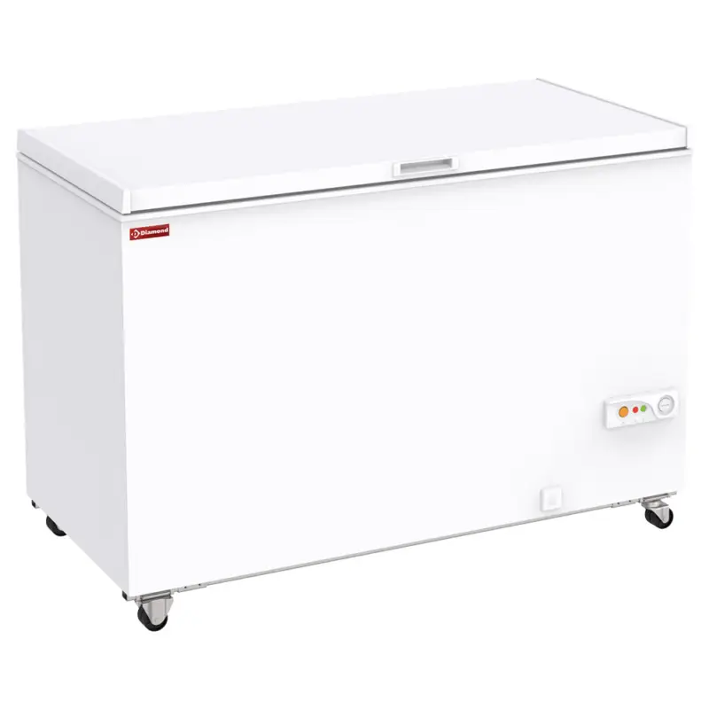 Diamond Vrieskist | Wit | 391L | -14°C/-24°C | Statisch | Klapdeksel | 1305x720x845mm Betaalbaar