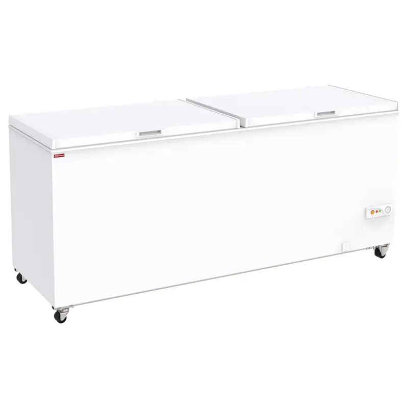 Direct Beschikbaar Diamond Vrieskist | Wit | 655L | -14°C/-24°C | Statisch | Dubbel Kanteldeksel | 2055x720x845mm