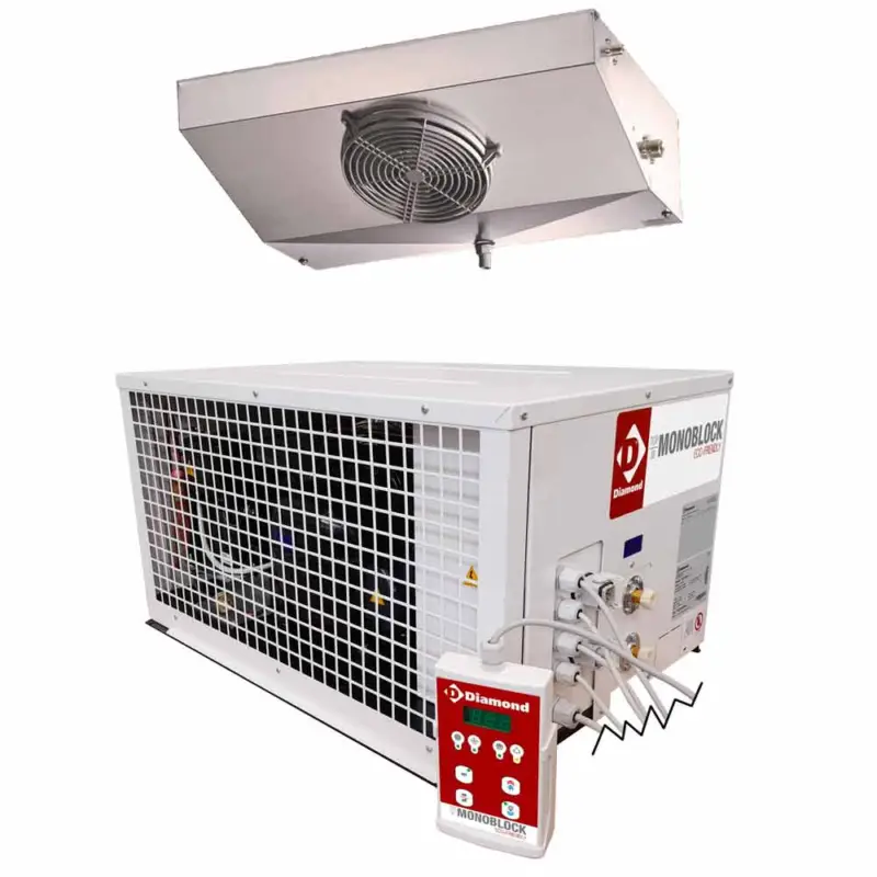 Diamond Vriessplitunit | 3 m³ | -25°C/-15°C | 230V | 0.64 kW | 700x490x380mm Tijdelijk Beschikbaar