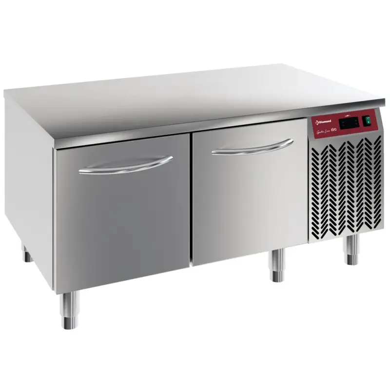 Diamond Vrieswerkbank | GASTRO LINE | Laag Model | 240L | 2 Laden | -15°C/-20°C | Geforceerd | 1200x700x570/610mm Fabrieksprijs
