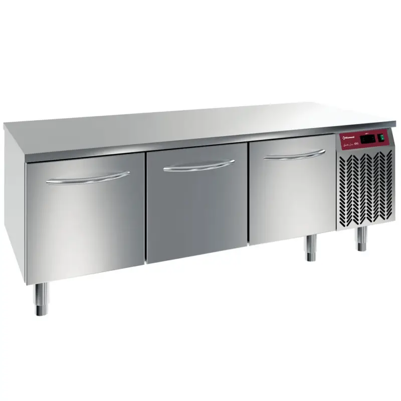 Diamond Vrieswerkbank | Gastro Line | Laag Model | 360L | 3 Laden | −15°C/−20°C | Geforceerd | 1650x700x570/610mm Beperkt Aanbod