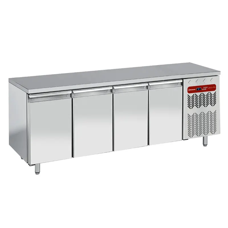 Diamond Vrieswerkbank | GN 1/1 | 4 Deurs | -20°C/-10°C | Geventileerd | 2250x700x880/900mm Veilige Betaling