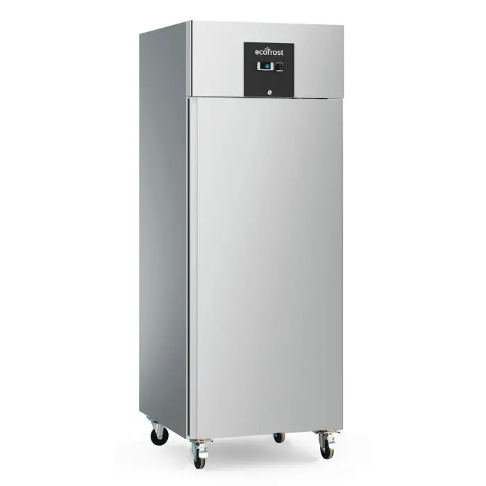 Ecofrost Vrieskast | 650L 2/1 GN | RVS | -18°C/-22°C | Geforceerd | Wielen | 740x830x2010mm Koopje