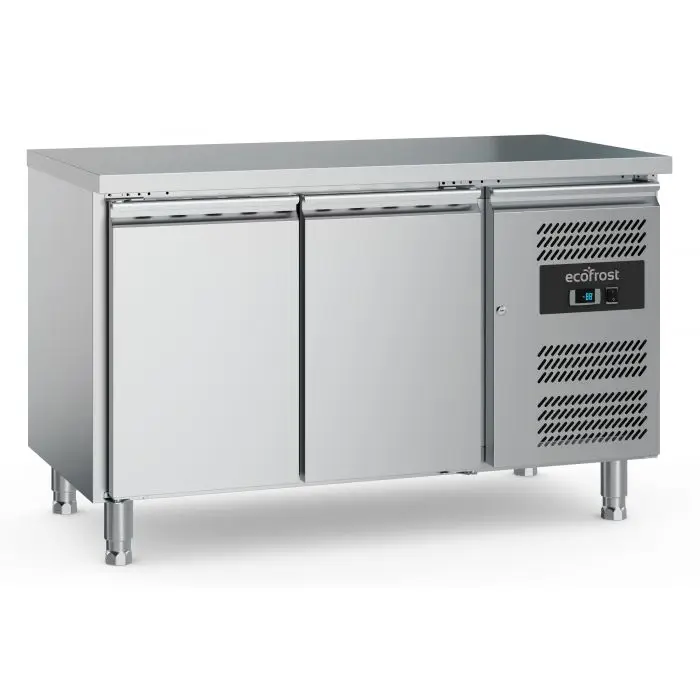 Ecofrost Koelwerkbank | 282L | 2 Deuren 1/1 GN | +2°C/+8°C | Geforceerd | 1360x700x850mm Actieprijs