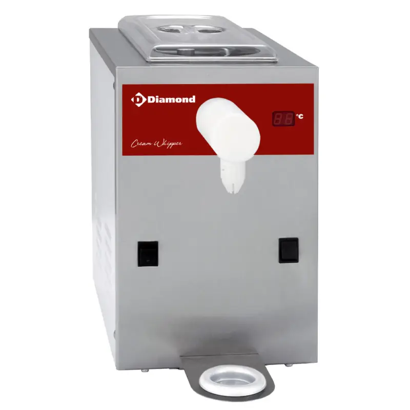 Laatste Kans Diamond Slagroommachine RVS Kuip 5L | 150L/u | 400w | 280x440x400mm