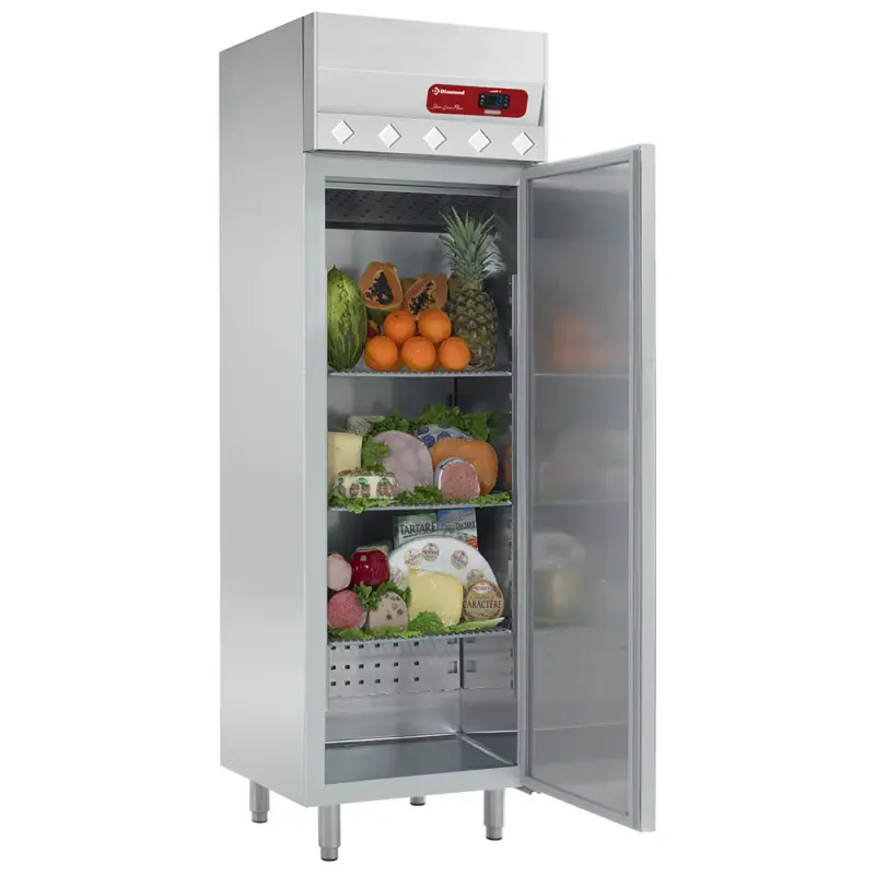 Nieuw Diamond Koelkast | 400L | RVS | 0°C/+8°C | Geventileerd | 620x620x1910mm