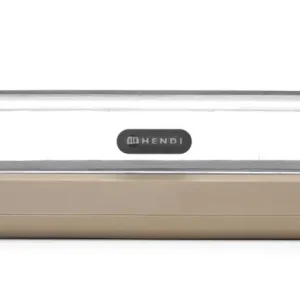 Hoge Kwaliteit Hendi Koeldisplay UNIQ | Designed by Robert Bronwasser | GN 1/1 | Beige | RVS & Kunststof | 593x389x147mm