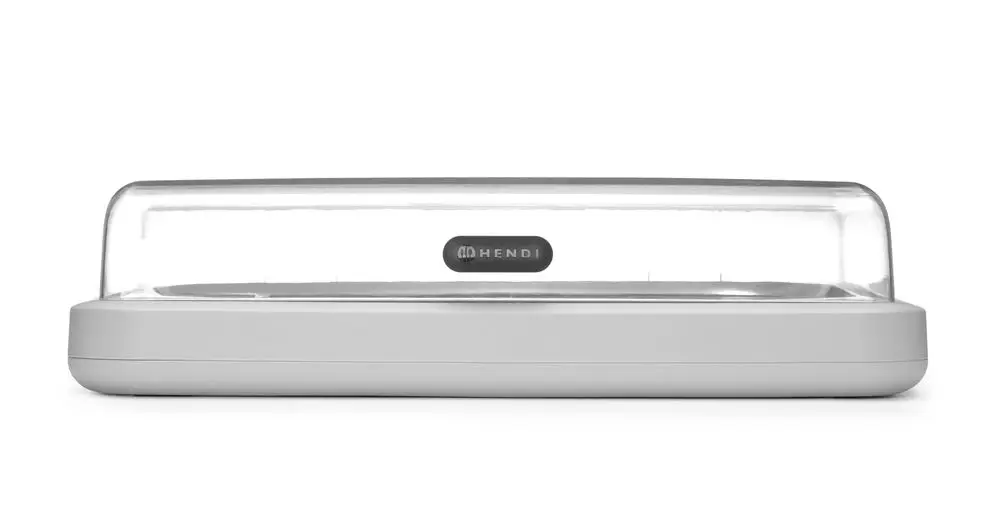 Hendi Koeldisplay UNIQ | Designed by Robert Bronwasser | GN 1/1 | Wit | RVS & Kunststof | 593x389x147mm Favoriet