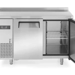 Hendi Vrieswerkbank | 220L | 2 Deuren | -17°C/-22°C | Geforceerd | Achter Rand | 1200x600x850/890mm Koopje