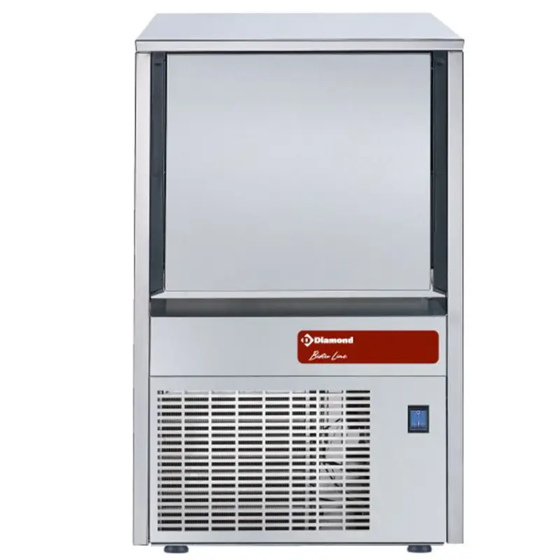 Laatste Versie Holle Ijsblokjesmachine 22 Kg Met Reserve 9 Kg