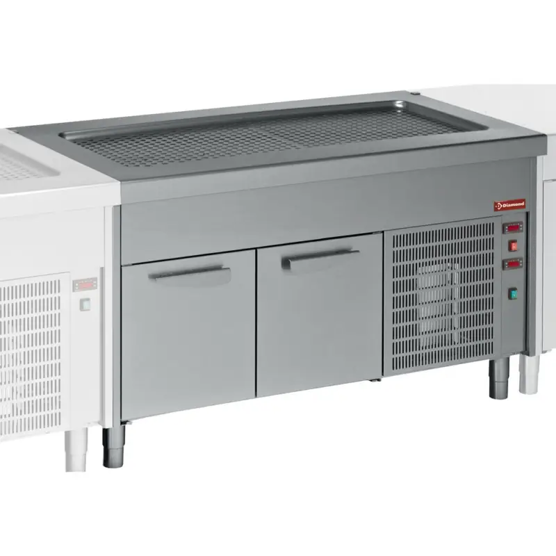 Gekoelde Top Element Op Gekoelde Kast 4x GN 1/1 Direct Beschikbaar