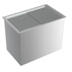 Nieuw RVS Drop-in Ijsbak