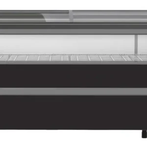 Supermarkt Vrieskist | 1005L | Zwart | -18°c/-23°c | Statisch | Schuifdeksels | Front Ruit | 2124x952x894mm Beste Prijs