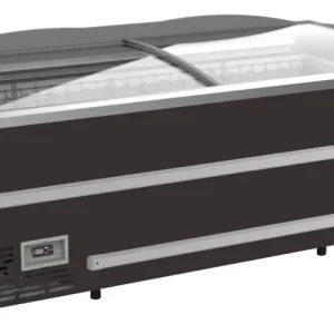 Hoge Kwaliteit Supermarkt Vrieskist | Kop Element | 864L | Zwart | -18°c/-23°c | Statisch | Schuifdeksels | 2008x952x894mm