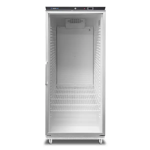 Betrouwbaar Unnicool Koelkast | 630L 2/1 GN | Wit | +2°C/+8°C | Statisch + Ventilator | 775x735x1920mm