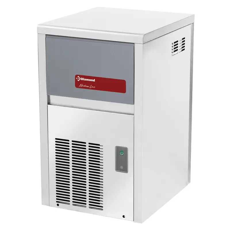 Laatste Versie Volle Ijsblokjesmachine 22 Kg, Met Reserve – Water