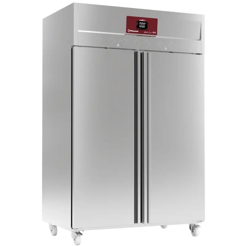 Koop Vandaag Diamond Koelkast | GASTRO LINE | 1400L 2/1 GN | RVS | -2°C/+8°C | Geforceerd | Wielen | 1358x856x2145mm
