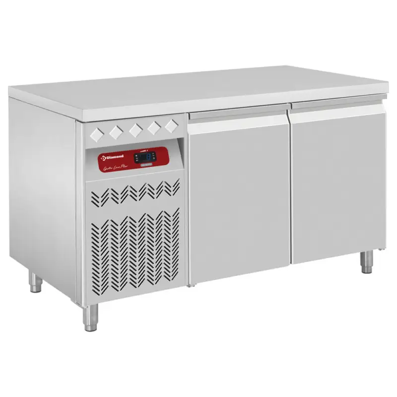 Diamond Koelwerkbank | 260L | 2 Deuren GN 1/1 | -2°C/+8°C | Geventileerd | 1330x700x866/960mm Nu Kopen