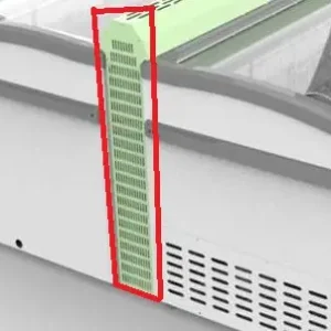 Lage Prijs Vrieskist Koppelstuk Zijkant WitTbv Eiland Zonder Kop Element