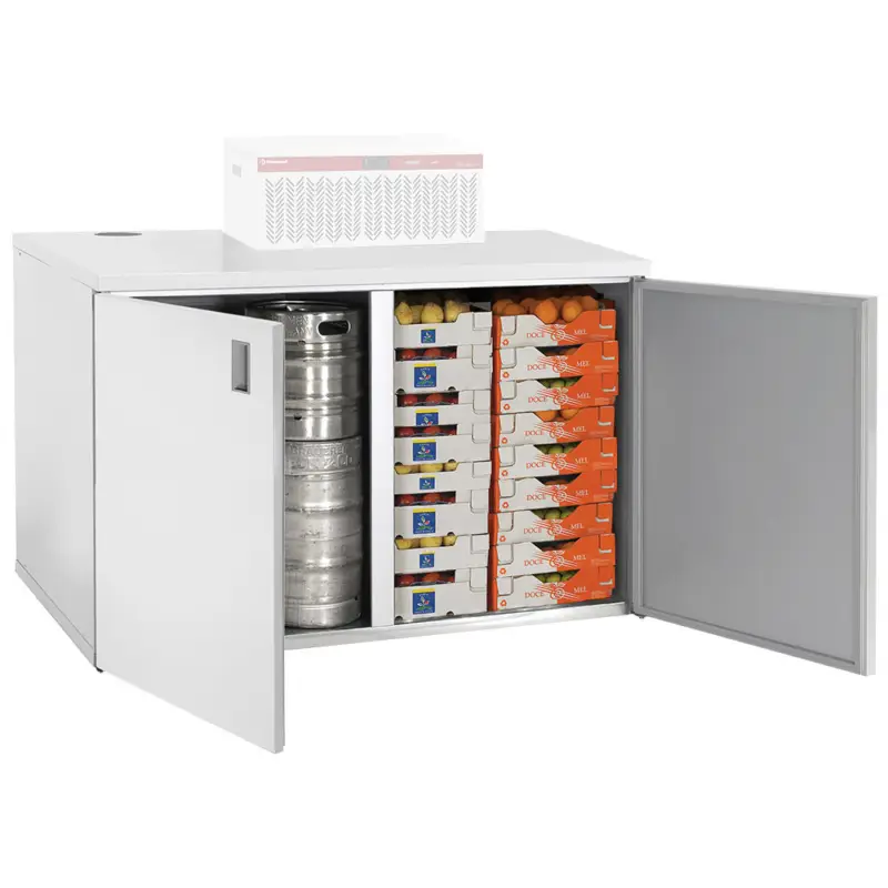 Lage Kosten Diamond Mini-Koelcel | REFRIBOX | Laag Model | 1400L | Isolatie 40mm | 1465x995x1060mm