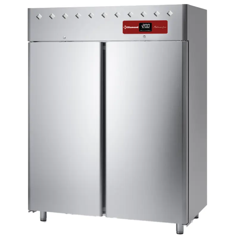 Hete Deal Diamond Vrieskast | PLATINUM LINE | 1400L 2/1 GN | RVS | -15°C/-22°C | Geforceerd | 1540x820x2025mm