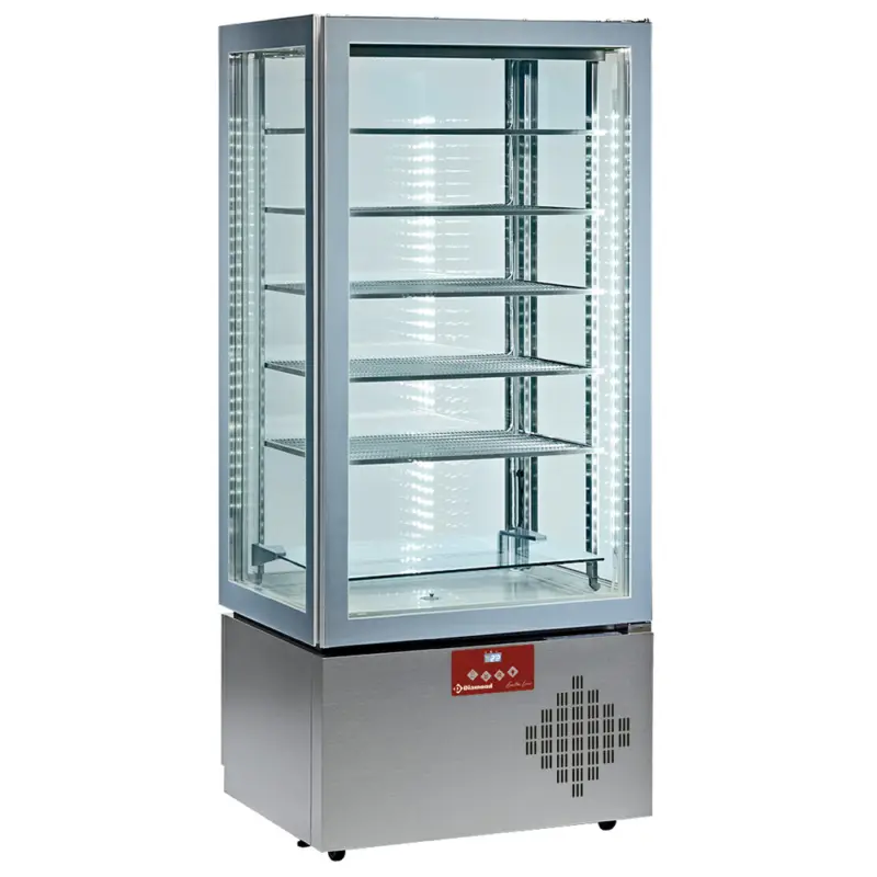 Dagaanbieding Diamond Vriesvitrine | 457L | Grijs | -15°c/-25°c | Statisch | Wielen | 805x645x1840mm