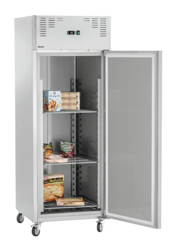 Lage Kosten Bartscher Vrieskast | 650L 2/1 GN | RVS | -18°C/-22°C | Geforceerd | Wielen | 740x835x2050mm