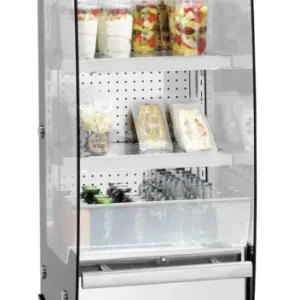 Bartscher Wandkoeling | RIMI | RVS | +2°C/+10°C | Geforceerd | Open | Intern Nachtgordijn | Wielen | 505x665x1740mm Nu Kopen