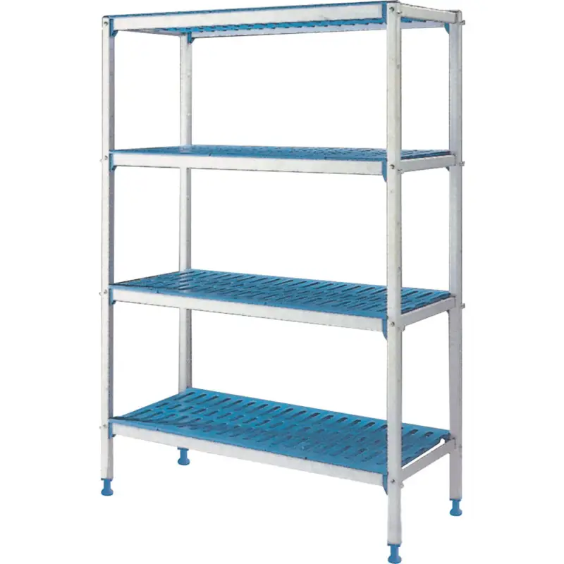 Lineaire Rek In Geanodiseerd Aluminium GN 4 Niveau’s “modular Rack” Koop Vandaag