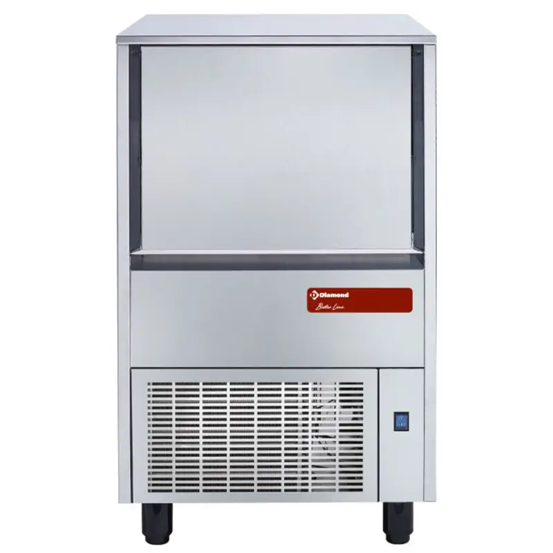 Voordeelprijs Holle Ijsblokjesmachine 48 Kg Met Reserve 25kg