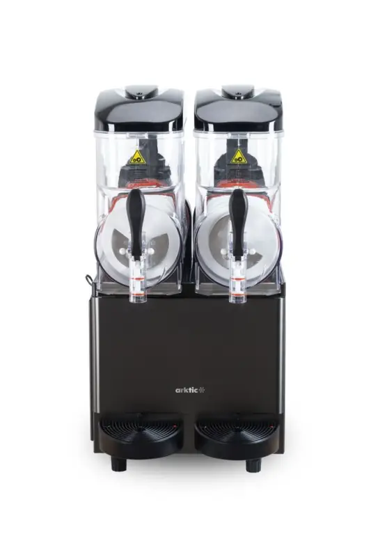 Arktic Slushmachine | 2x12L | 24L | Zwart | 220-240V/710W | 415x507x810mm Premium