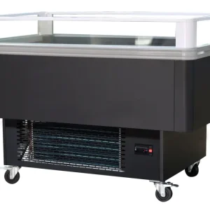 CombiSteel Koel-/Vrieseiland | Zwart/Grijs | 260L Hete Deal