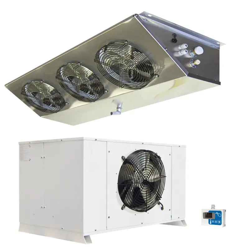 Fabrieksprijs Combisteel Koelsplitunit | 48.32-73.32m³ | 0°c/+5°c | 400v
