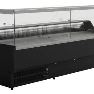 Combisteel Koeltoonbank | MORRIS | +1°C/+10°C | Statisch | Kantelruit | Gekoelde Reserve | 3084x1095x1280mm Hoge Kwaliteit