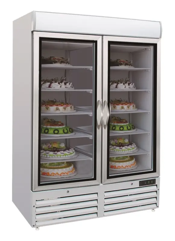 Finale Uitverkoop Combisteel Vrieskast | 1100L | Wit | -18°C/-24°C | Statisch | 1370x700x1990mm