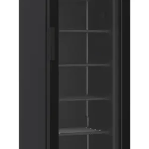 Beperkte Voorraad Combisteel Vrieskast | 221L | Smal Model | Zwart | -18°C/-24°C | Statisch | 494x521x1915mm