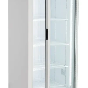 Finale Uitverkoop Combisteel Vrieskast | 353L | Wit | -16°C/-18°C | Geforceerd | Wielen | 520x740x1935mm