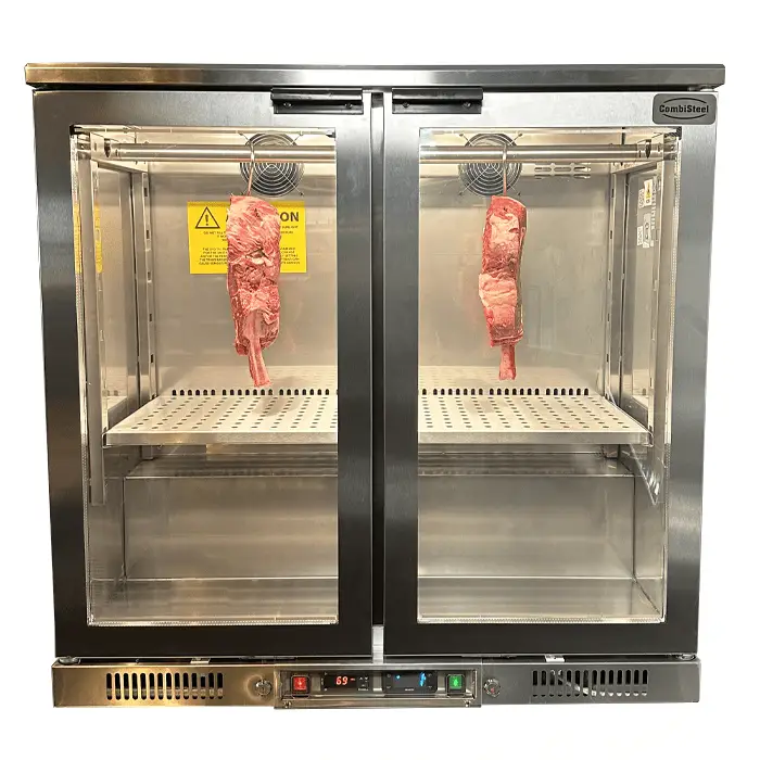 CombiSteel Dry Age Kast | PRO LINE | 198L | RVS | -3°C/+5°C | Geforceerd | 920x550x910mm Goedkoop