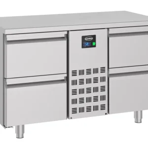 Koop Vandaag Combisteel Koelwerkbank | ENERGY LINE | Energiezuinig | 281L | 4 Laden | –2°C/+8°C | Geforceerd | 1300x700x850mm