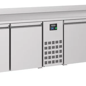 Lage Kosten Combisteel Koelwerkbank | ENERGY LINE | Energiezuinig | 632L | 4 Deuren 1/1 GN | -2°C/+8°C | Geforceerd | Achter Rand | 2270x700x850/950mm