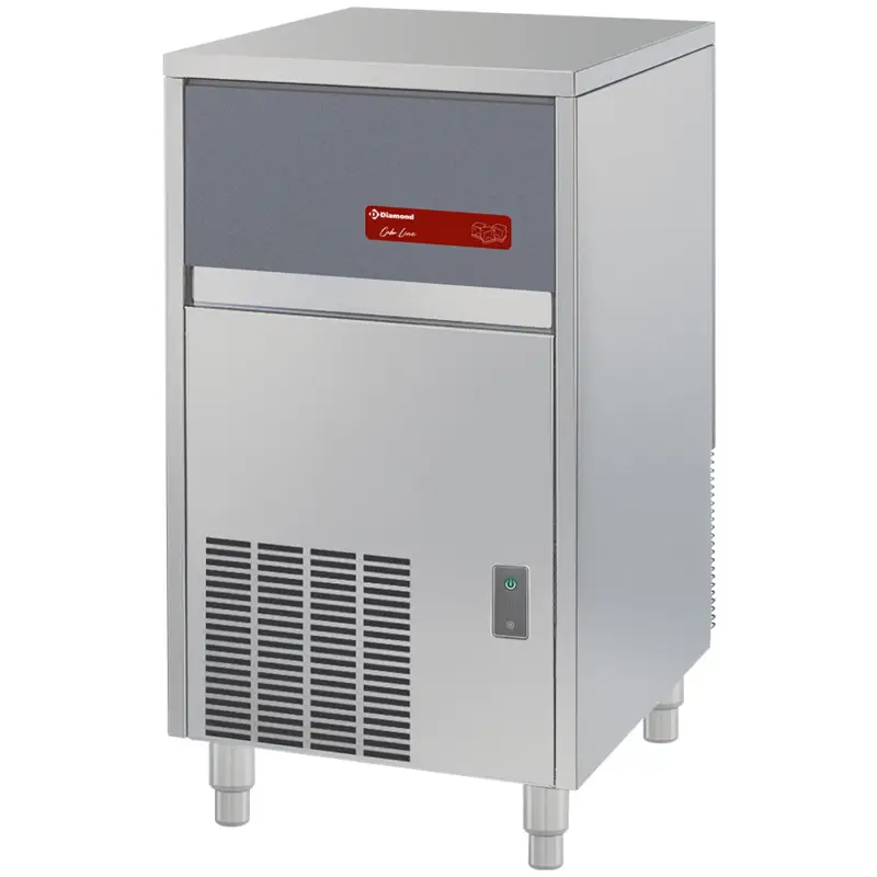 Diamond IJsblokjesmachine | CUBO LINE | Volle Blokjes (23g) | 48kg/24u | Bunker 25kg | Luchtgekoeld | 497x592x797/947mm Rechtstreeks Van De Fabrikant