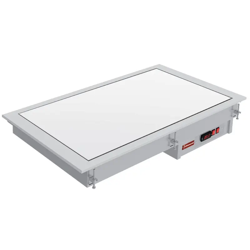 Hete Deal Vitrokeramisch Element Wit 2 GN 1/1